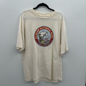 Pendleton cream Glacier National Park unisex T-Shirt. XL